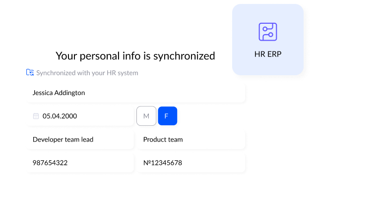 Integration with HR ERP